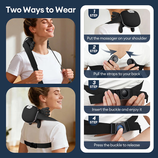 PowerPulse Deep Neck Massage Shawl